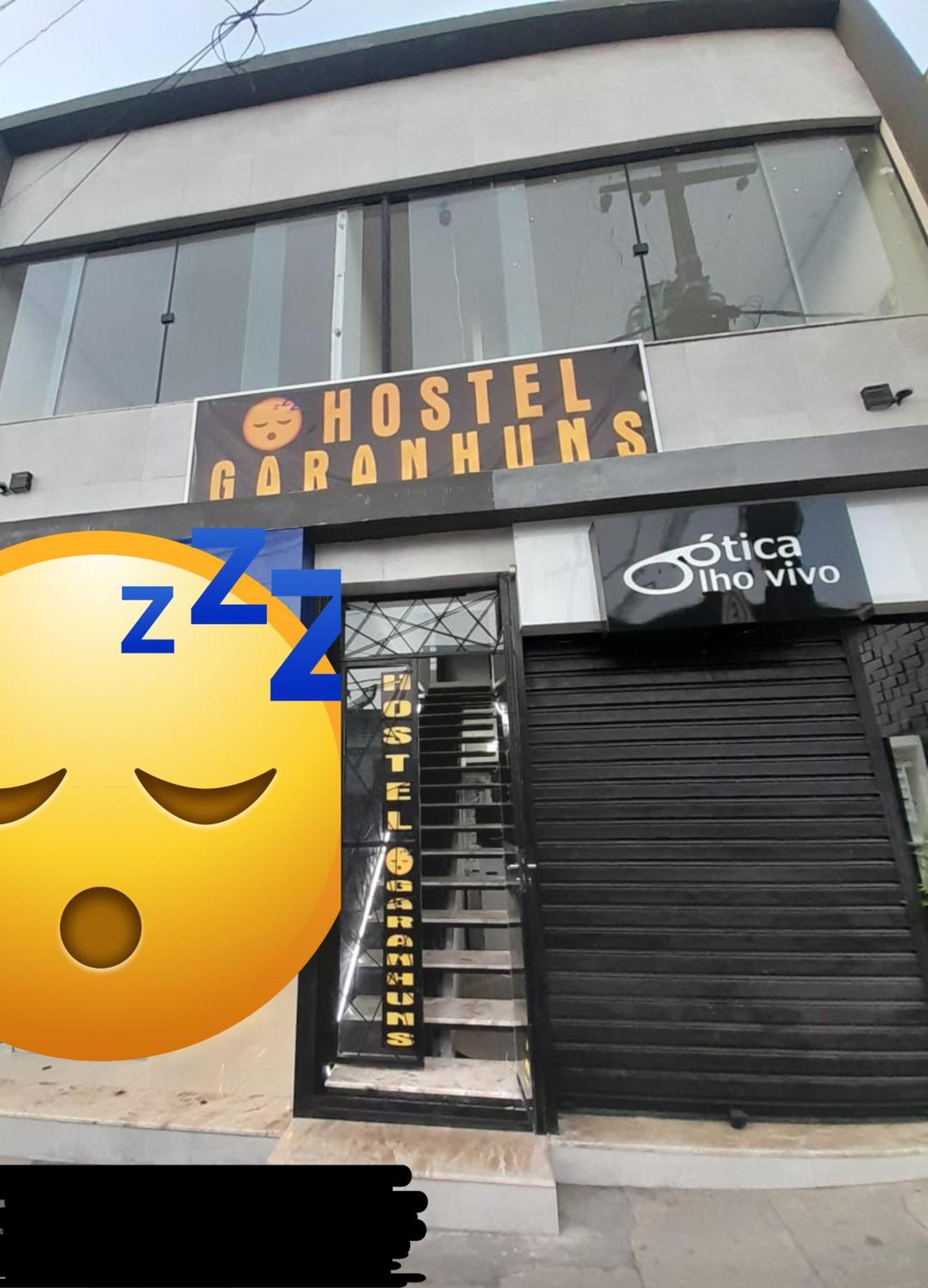 Hostel E Pousada 가라늉스 외부 사진